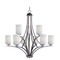 Maxim Lighting Deven 9-Light 32" Wide Oil Rubbed Bronze Chandelier 20036SWOI - alternate 1